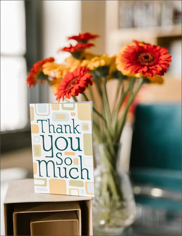Thank You Volunteers Sign