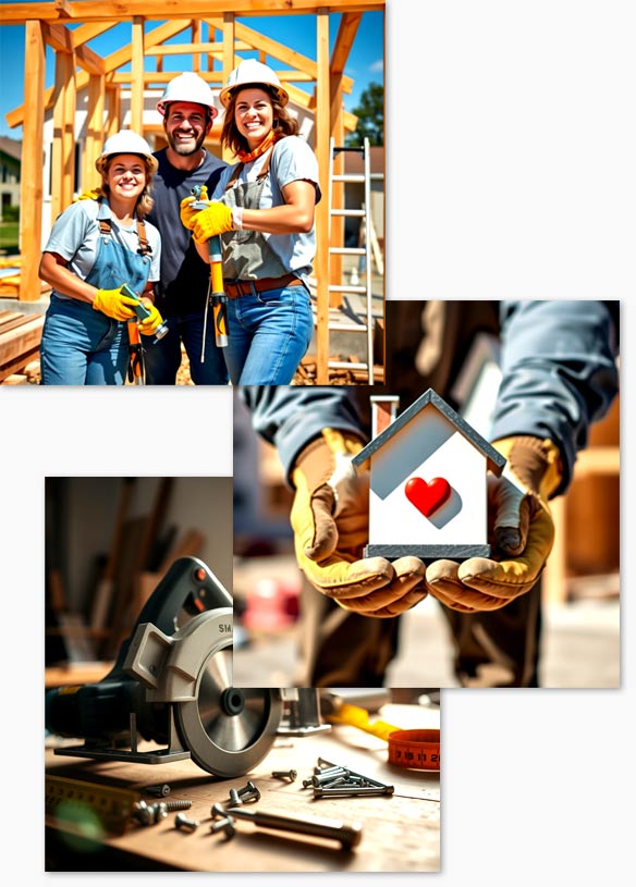 volunteer collage